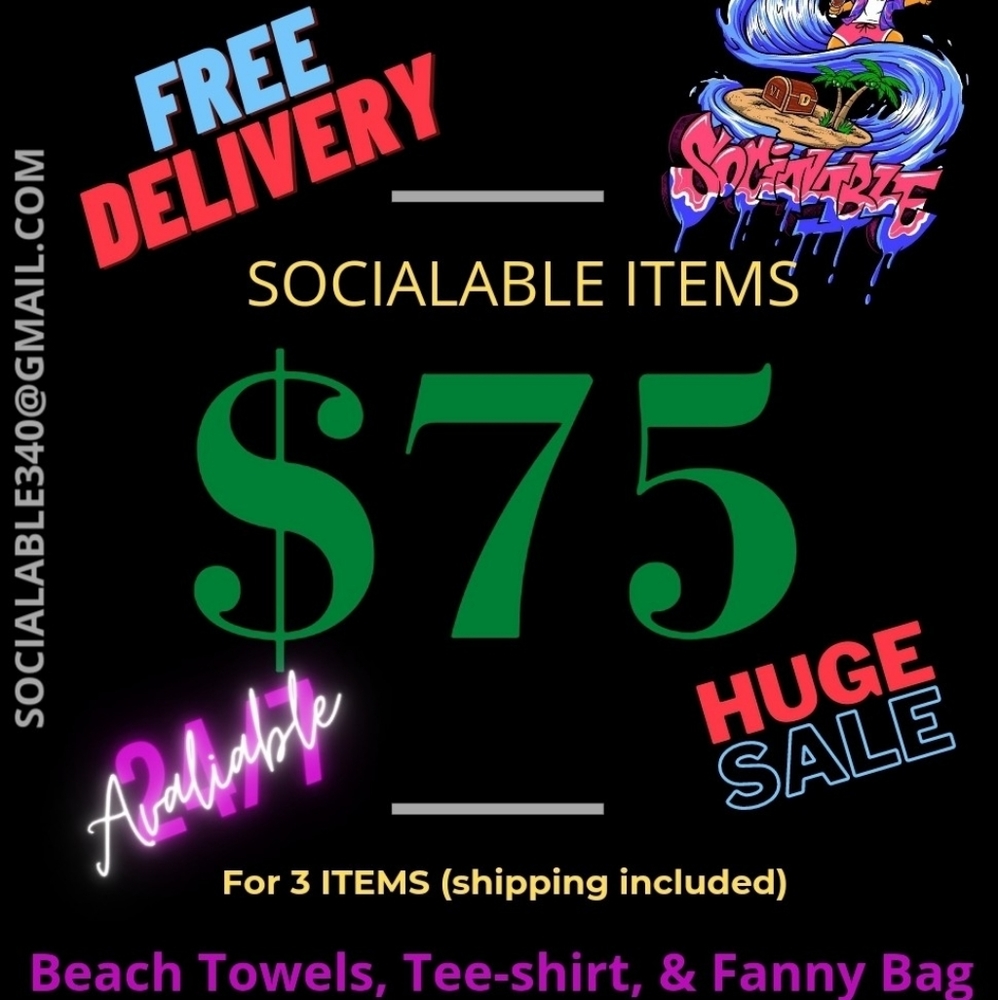 3 for $75.00